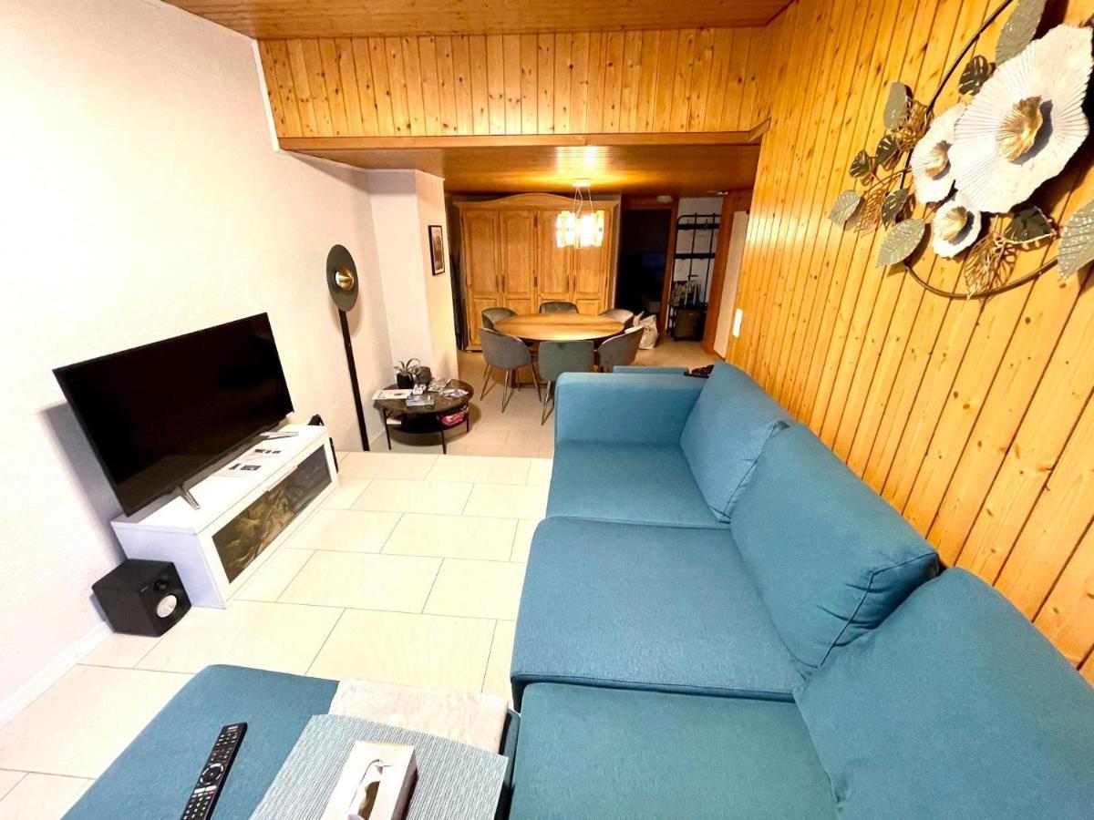 Schoene Ferienwohnung Mit Seeblick ทูน ภายนอก รูปภาพ